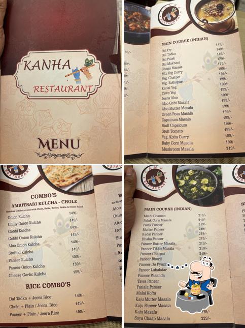 Meals at Kanha Restaurant