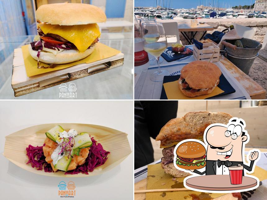Prenditi un hamburger a La Kambusa di Paninart