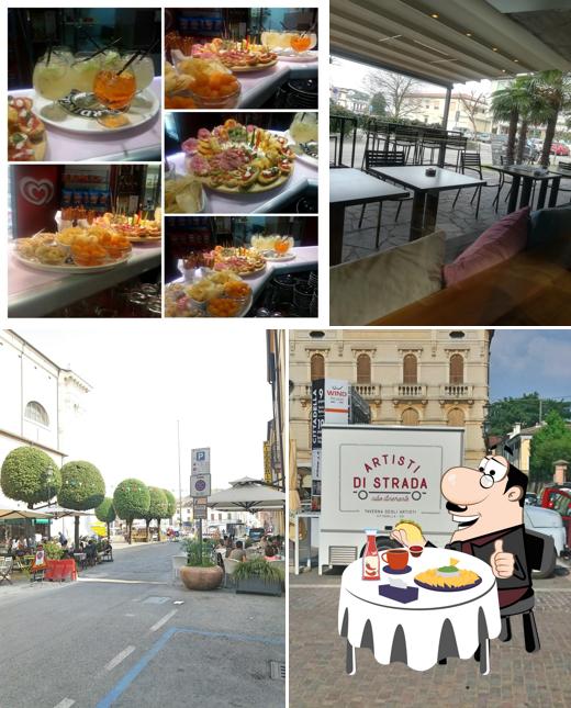 Prenditi un hamburger a Caffè ai Portici