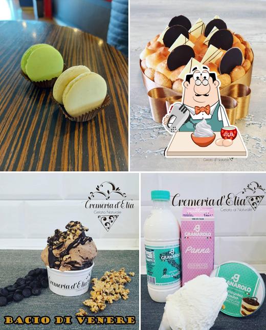 Bar Pasticceria Saint Honorè serve un'ampia gamma di dessert