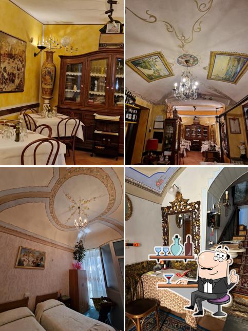 Dai un'occhiata agli interni di Alloggio Ristorante Pizzeria di Figoni Rita