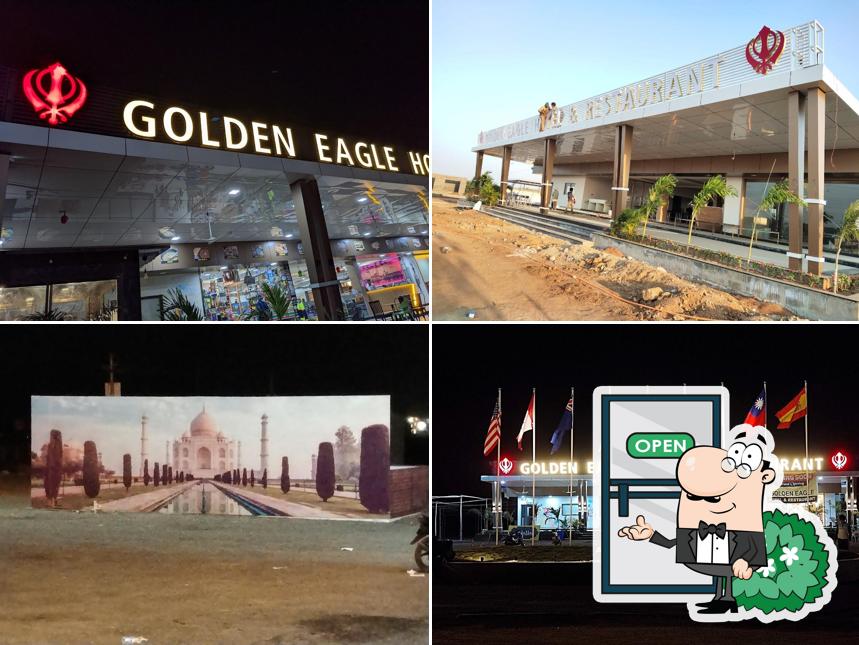 Check out how GOLDEN EAGLE HOTEL AND RESTAURANT looks outside