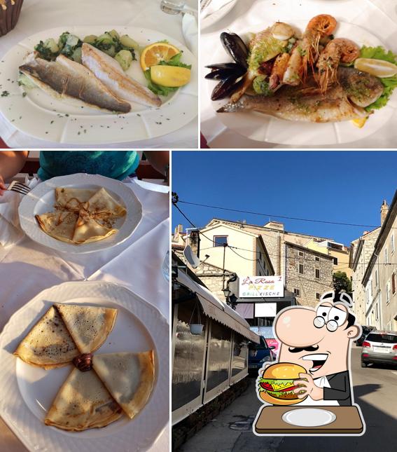 Prenditi un hamburger a Restaurant LA ROSA 1