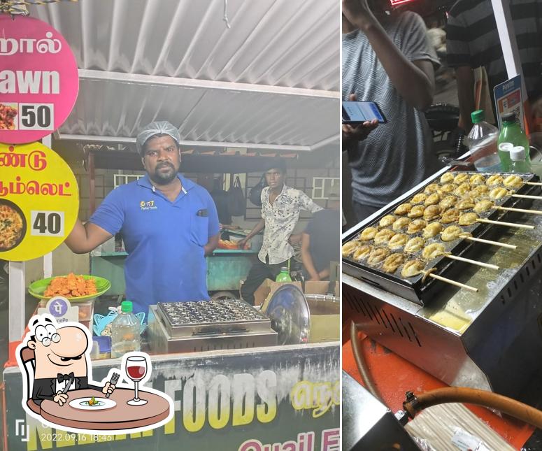 Food at Nellai foods(kadai egg fry)