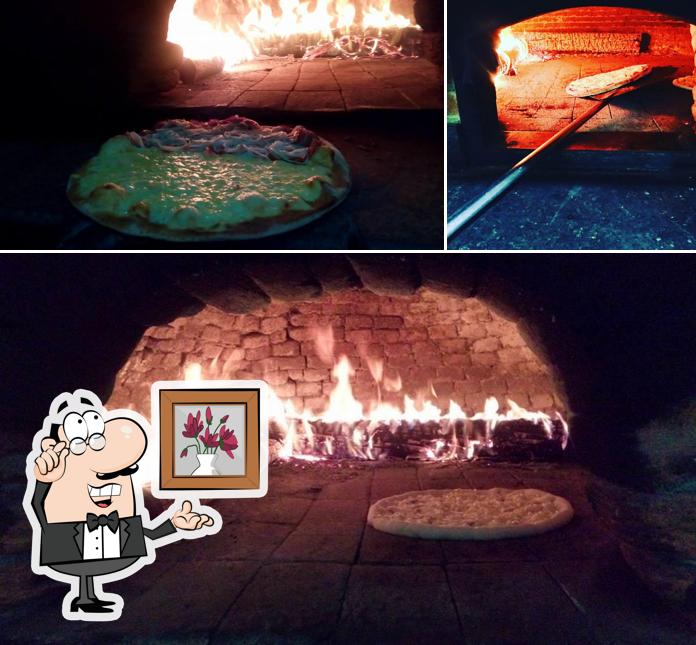 Veja imagens do interior do Pizzaria Geovanina