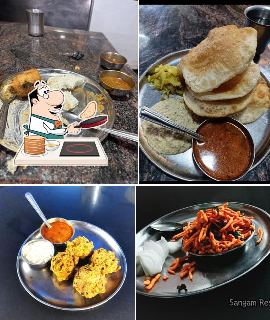 Pancakes at Sangam Restaurant