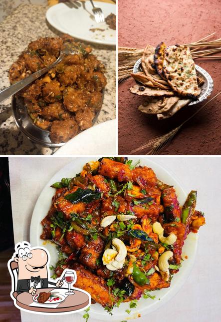 Santosh dhaba pro offers meat meals