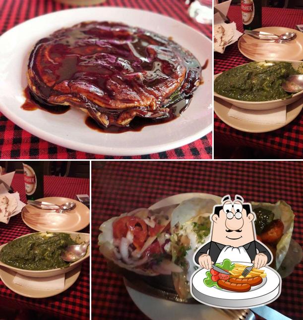 Food at Tin Tin in Tibet