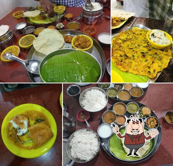 Food at Triplicane Bharathi Mess