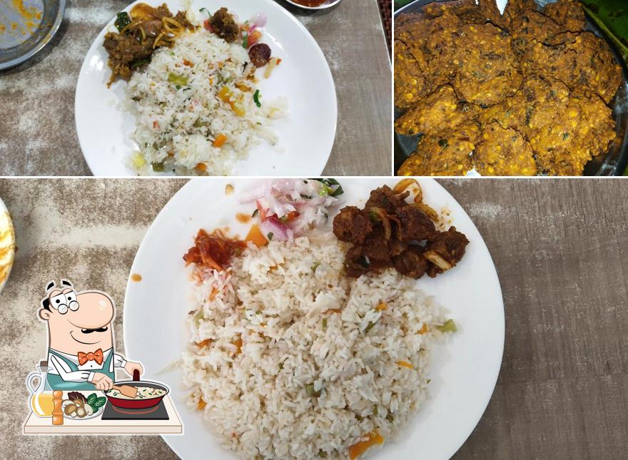 Fried rice at Veekay Restaurant