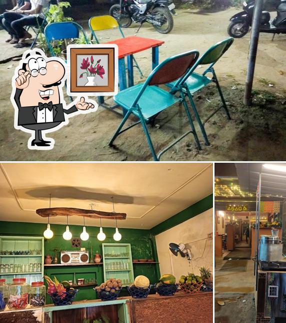 Check out how Asaga Garden Cafe looks inside