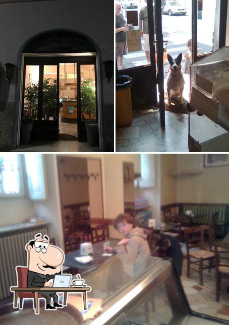 Gli interni di Bar S.Nazaro