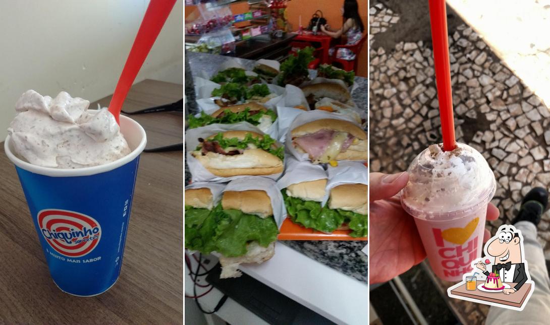 Não esqueça de experimentar uma sobremesa no Chiquinho Sorvetes
