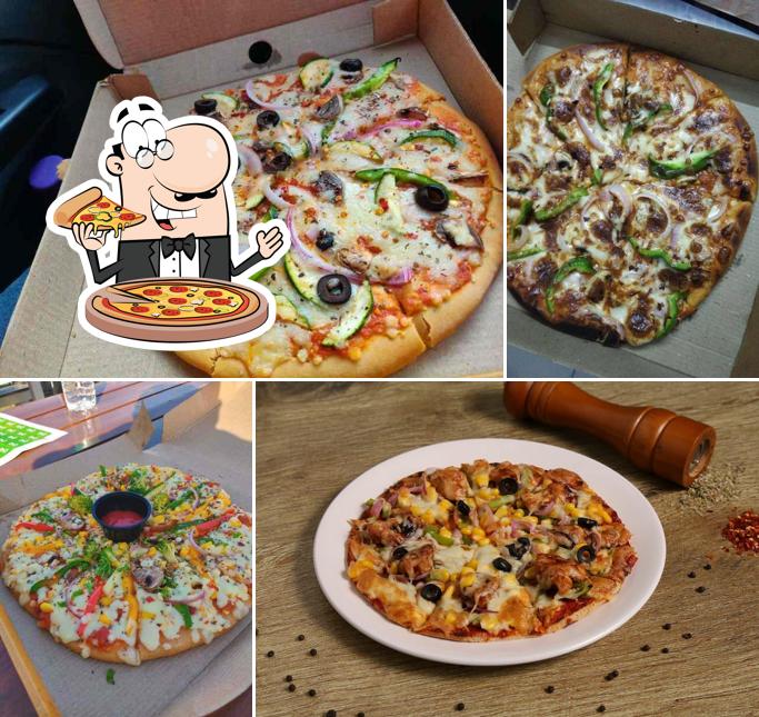 Try out different variants of pizza