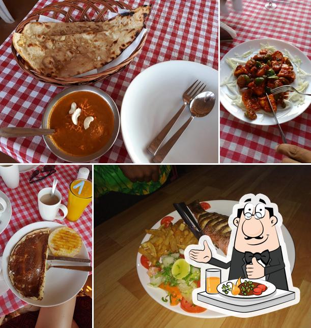 Food at Dunes Restaurant And Huts