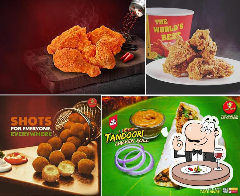 Food at Five star chicken