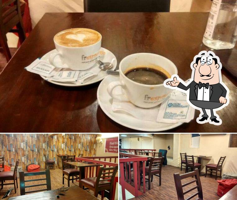 The interior of Frespresso Cafe