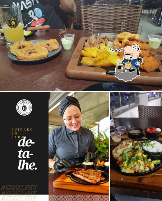 Comida em Aurelius Gastrô & Beer