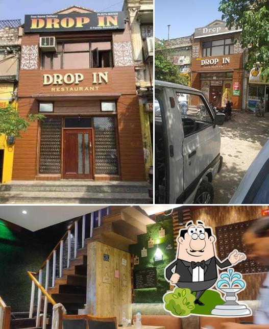 The image of Drop In’s exterior and interior