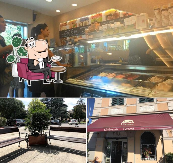 La foto di interni e cibo da Gelateria VenetaPiù