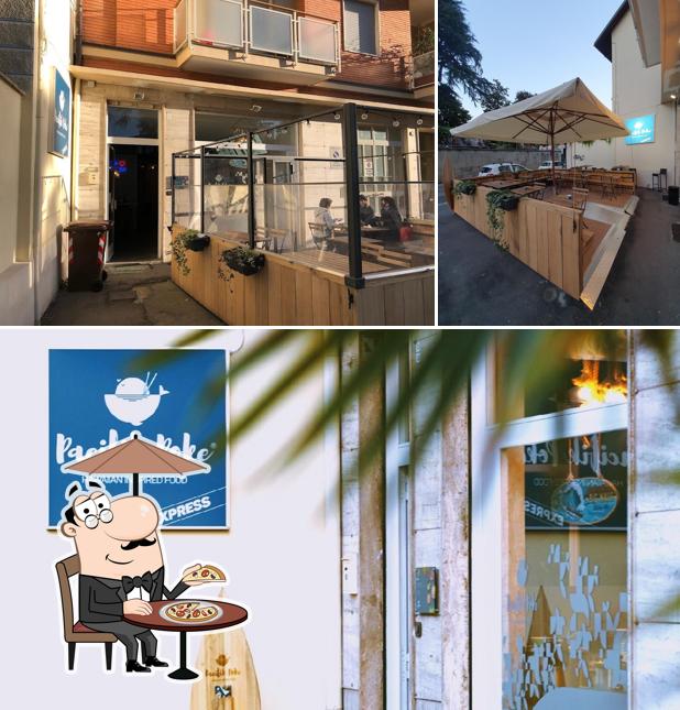 Gli esterni di Pacifik Poke Rivoli