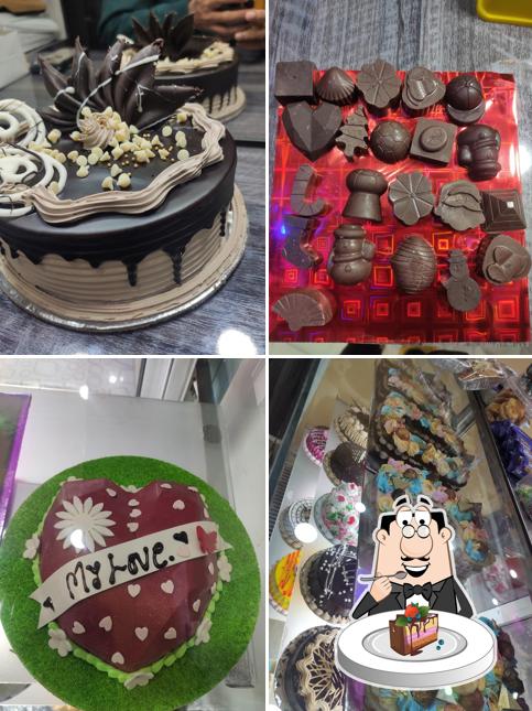 Chocolate cake at Royal Cake Shop