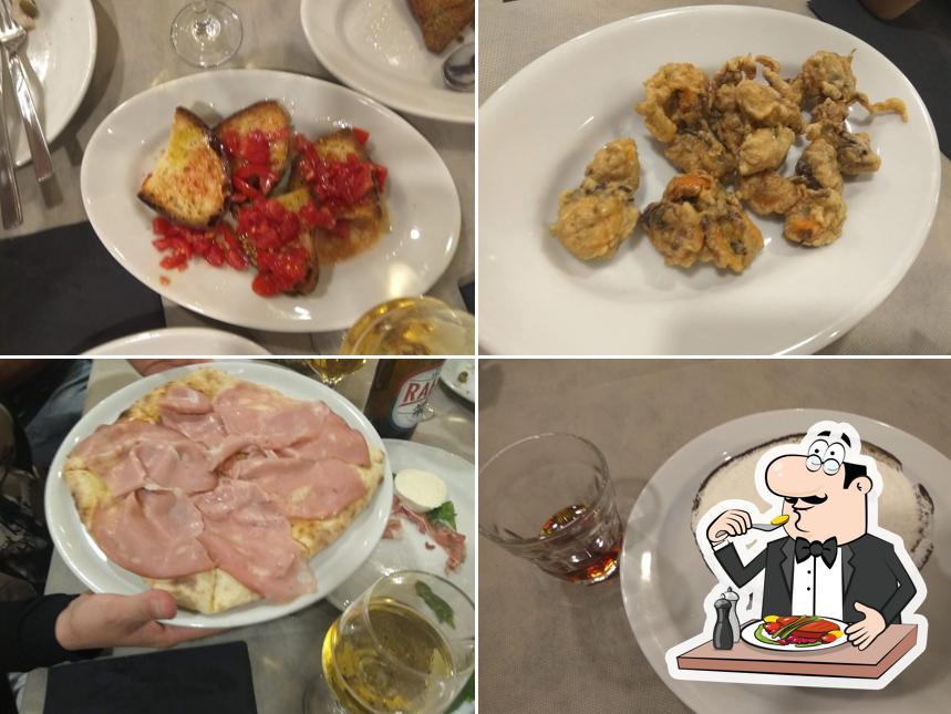 Platti al Trattoria dai f.lli Giangrande