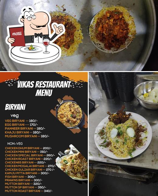 Food at Vikas multi cuisine restaurant