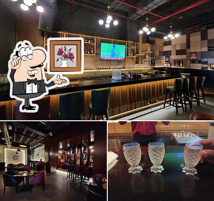 The interior of nineteenth hole