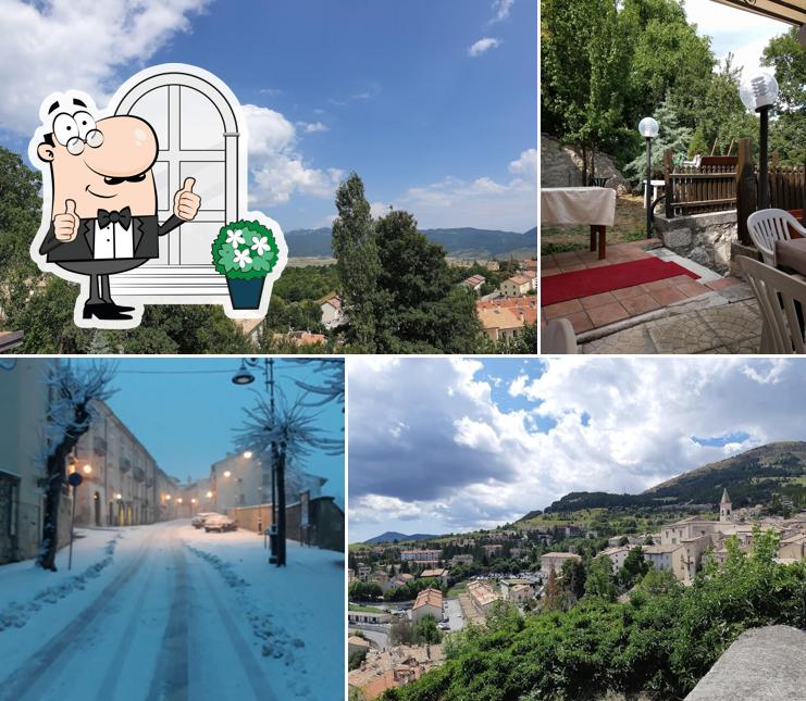 Gli esterni di La Terrazza