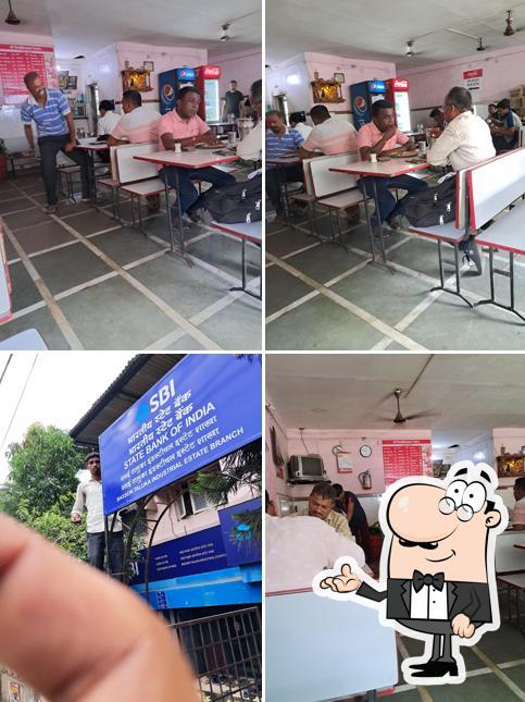 The interior of Shree Siddhivinayak Restaurant