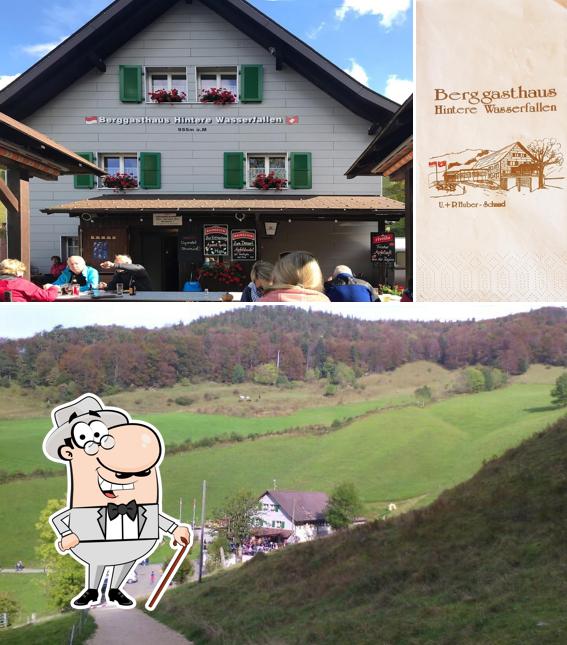 Guarda gli esterni di Berggasthaus Hintere Wasserfallen