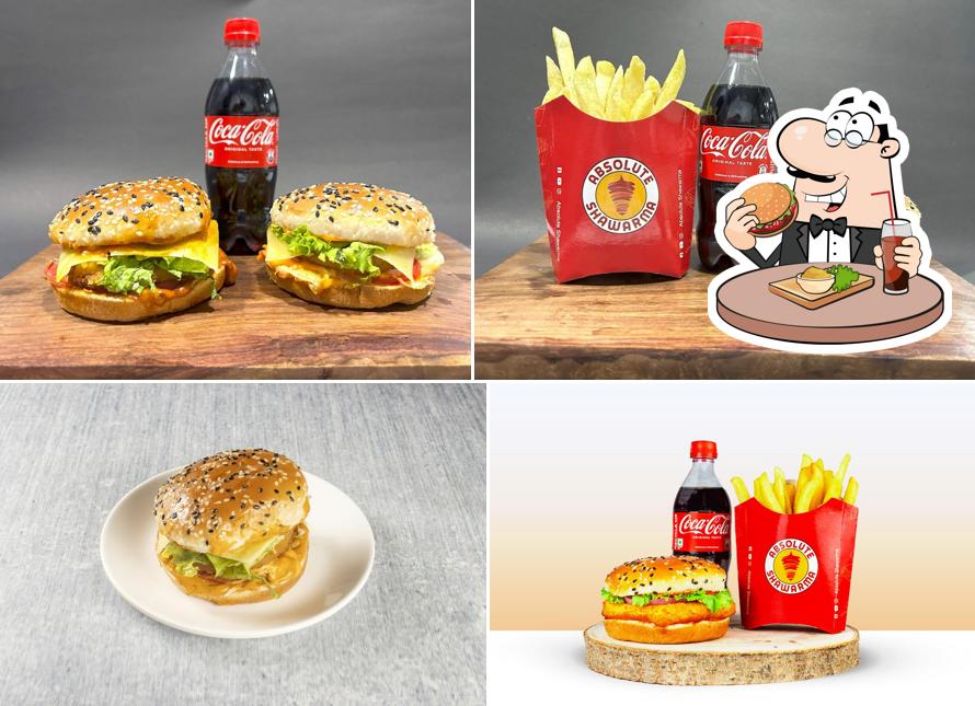 Absolute Shawarma’s burgers will suit a variety of tastes