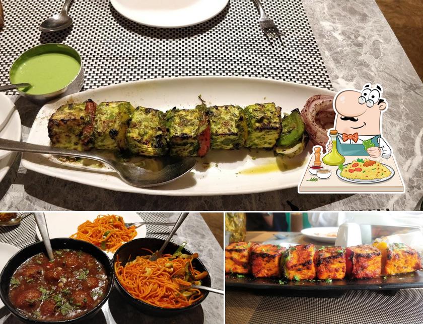 Food at Aerodine Restaurant