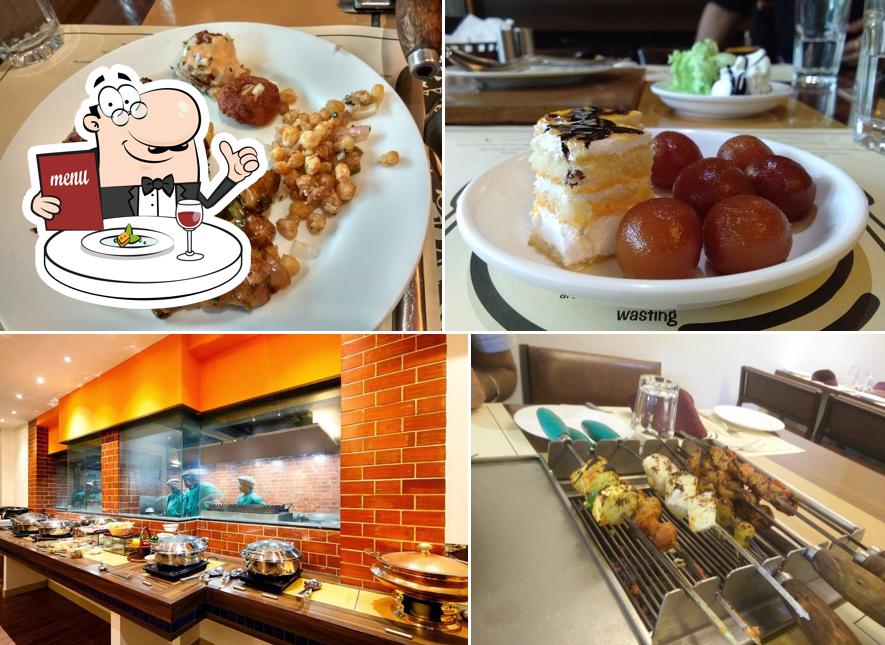 Food at Barbeque Ville