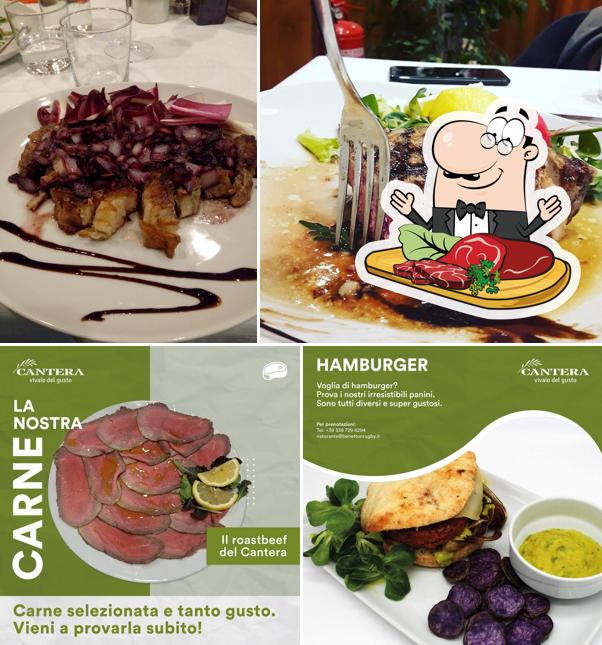 Cantera Ristorante Pizzeria propone pasti a base di carne