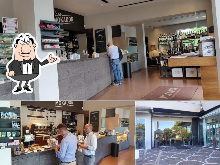 Gli interni di Pasticceria CENNI - Casa Mokador e caffè