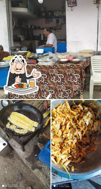 This is the picture showing food and interior at JAY Bhavani Lodge