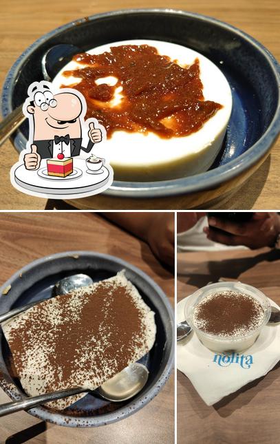 Nolita offers a selection of sweet dishes