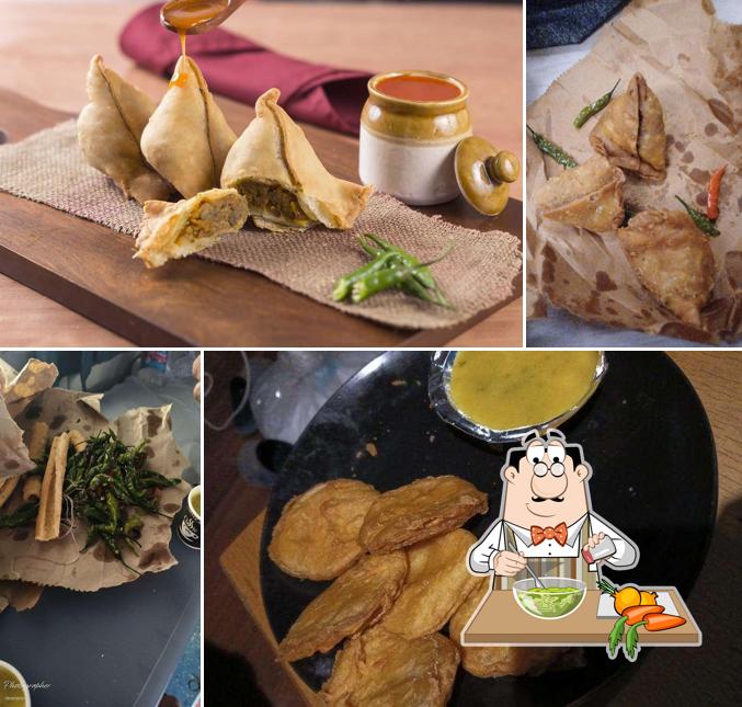 Seaweed salad at Chamunda Chai