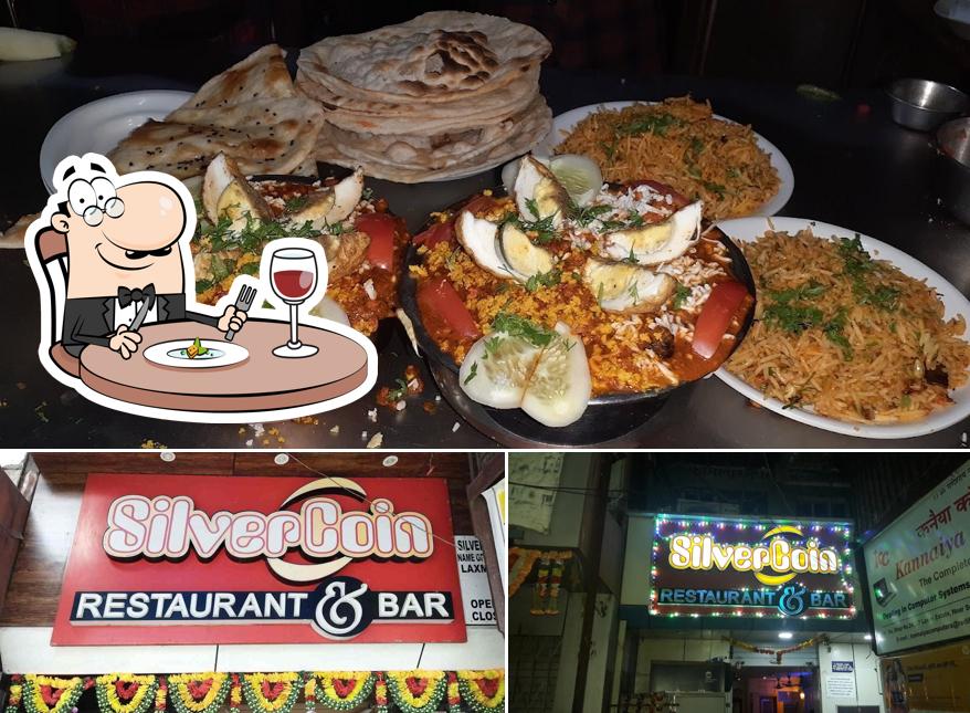Silver Coin Bar is distinguished by food and interior