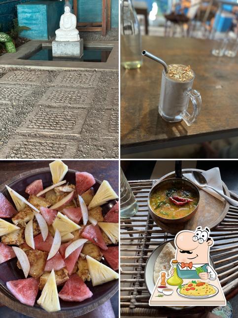 Food at Aum Cafe Varkala