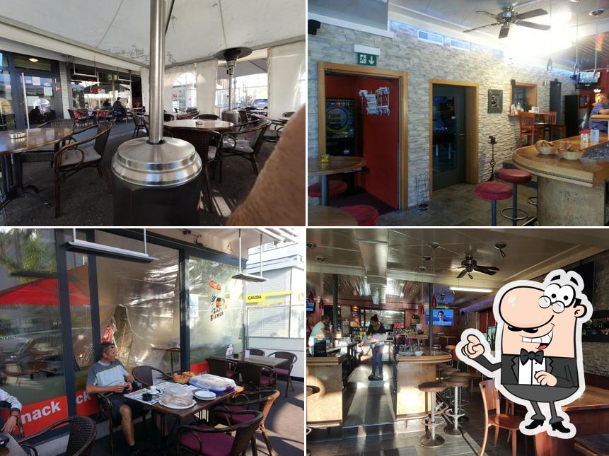 Gli interni di Restaurant Bar Zapfenzieher