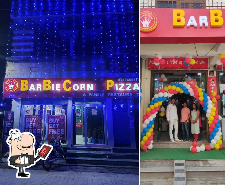 The exterior of BarbieCorn Pizza