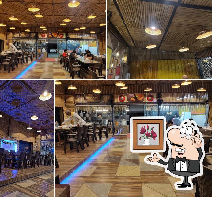The interior of GIRIRAJ RESTAURANT