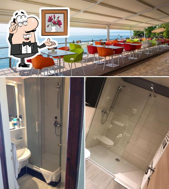 Gli interni di Hotel Istra