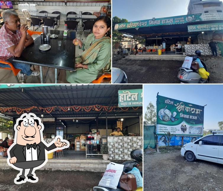 Check out how Hotel Shreeganesh Misal House looks inside