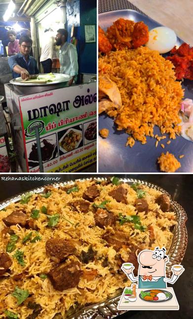 Meals at Masha Allah Briyani Center