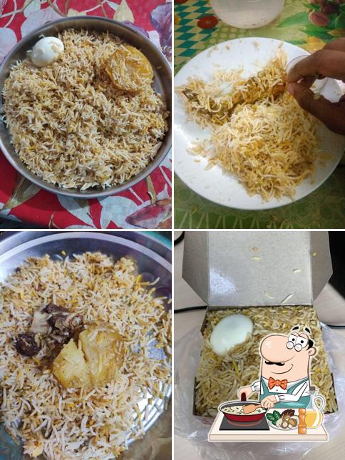 Fried rice at New Arsalan Biriyani
