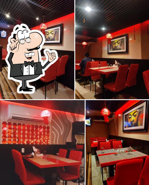 The interior of Noodle & Spice